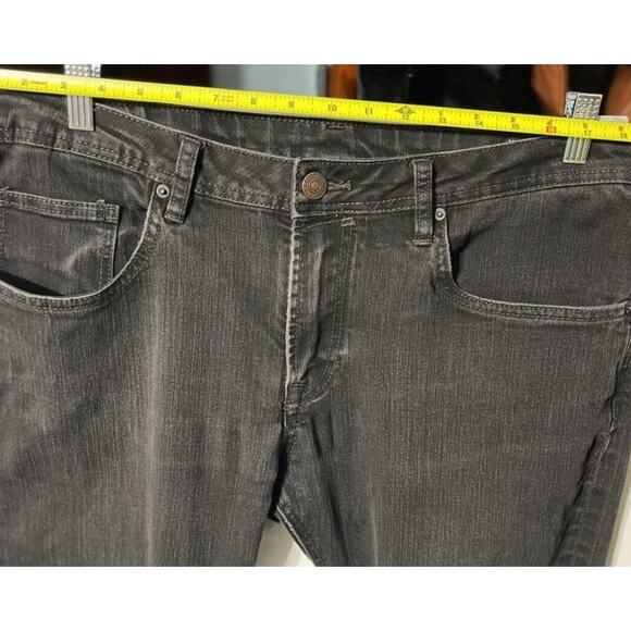 Buffalo David Bitton MAX X Strech Black Jeans Slim Fit Casual Goth Mens 36x32 - Picture 8 of 11